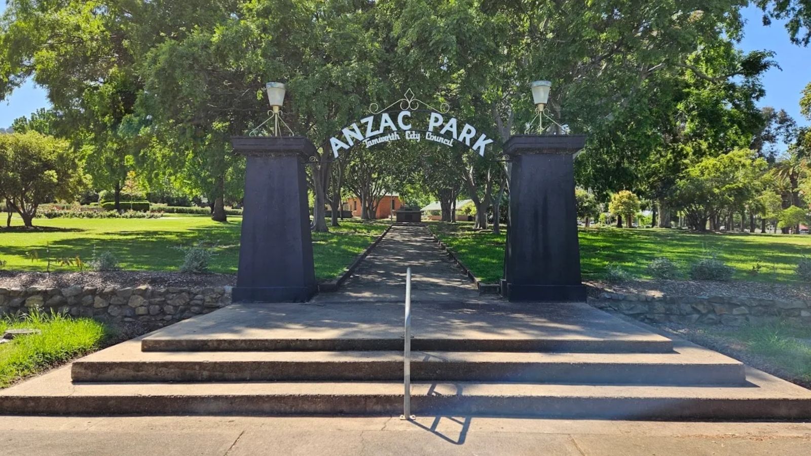 ANZAC Park and the Sandakan Memorial in Tamworth