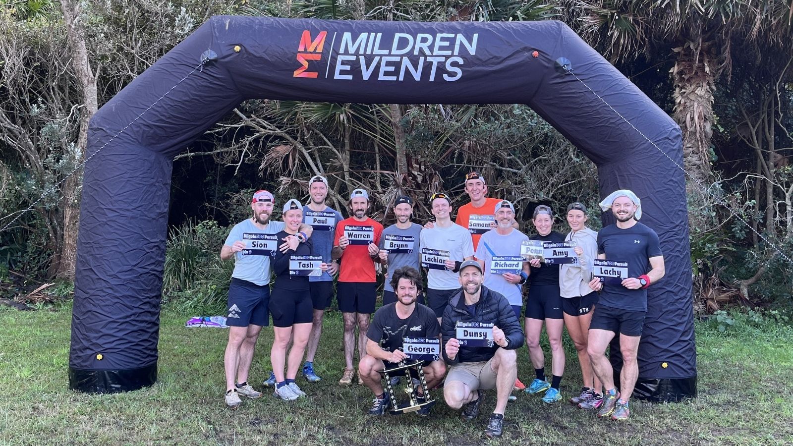 2024 Bilgola 500 Pursuit contenders group photo